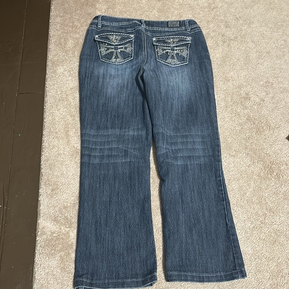 Earl Jeans Jeans Earl Jeans Bootcut Denim Jeans Crosses And